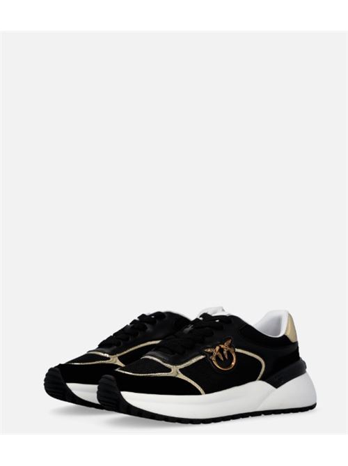 Sneakers shoes with logo and mirrored details Pinko | SS0019P027DV5.DV5